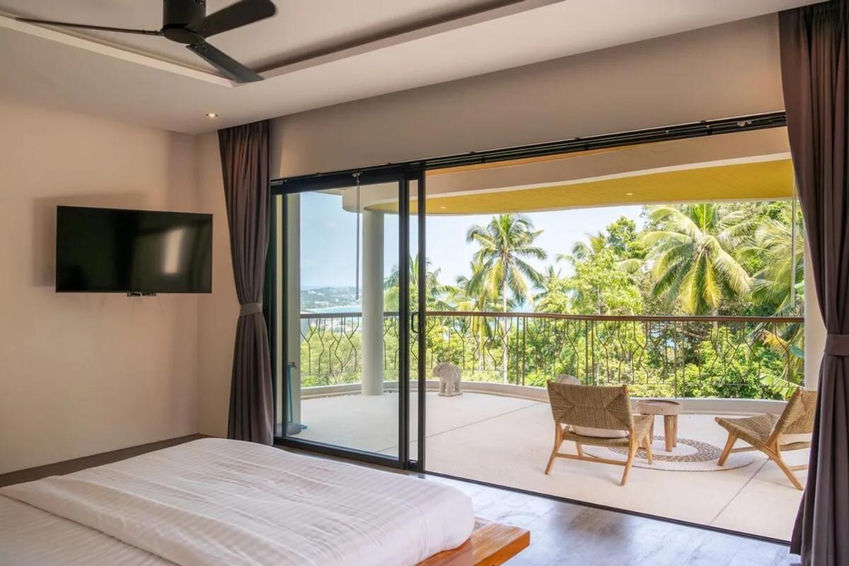 Villa Lola 2Br - Private Infinity Pool & Sea View Чавенг Экстерьер фото
