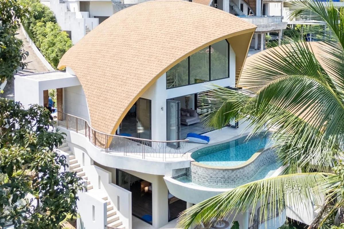 Villa Lola 2Br - Private Infinity Pool & Sea View Чавенг Экстерьер фото